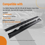 Side Body Trim Kit for BMW 3 Series E46 Sedan (1999–2005) PP