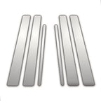 6Pc Chrome Pillar Post Covers Replacement for Kia Rondo (2006–2016)