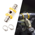 Fuel Line Pressure T-fitting Gauge Sensor Adapter for Universal (1/8-27 NPT)