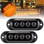 2X LED Clearance Lights for Boat Trailer Truck RV Waterproof ABS Design