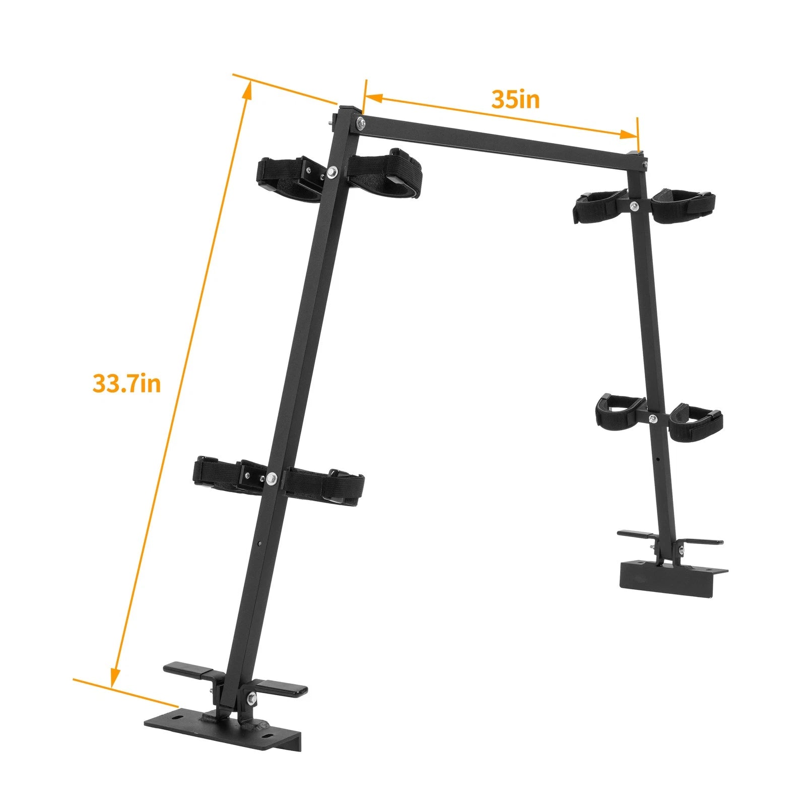 4 Gun Holder Bed Rack for Polaris Ranger RZR, Can Am (Universal)