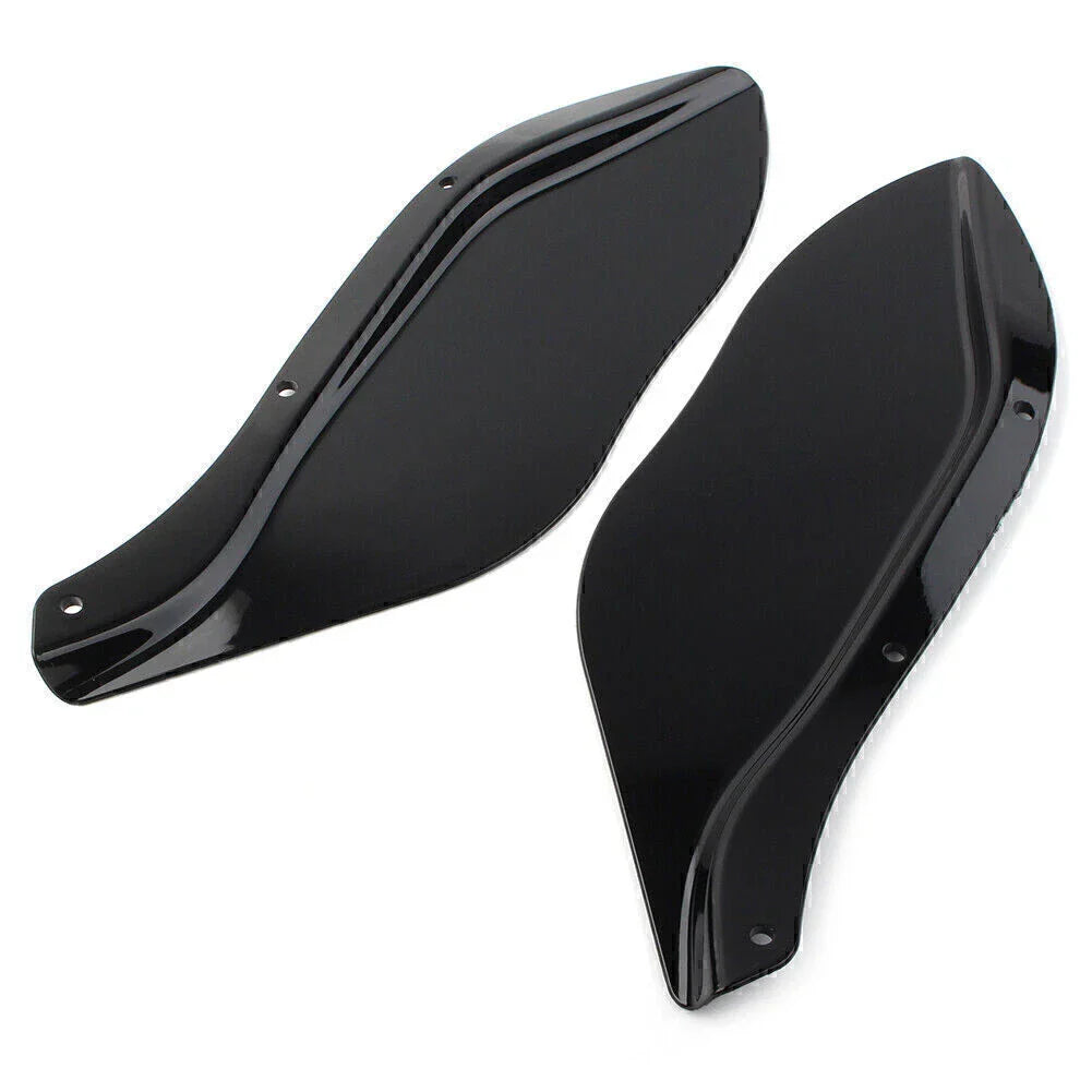 Pair Side Fairing Windshield Air Deflector for Harley Street Electra Glide (96-13)
