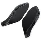 Pair Side Fairing Windshield Air Deflector for Harley Street Electra Glide (96-13)