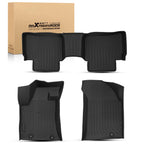 Set of 4 Black TPE All Weather Floor Mats for Nissan Altima (2013–2018)