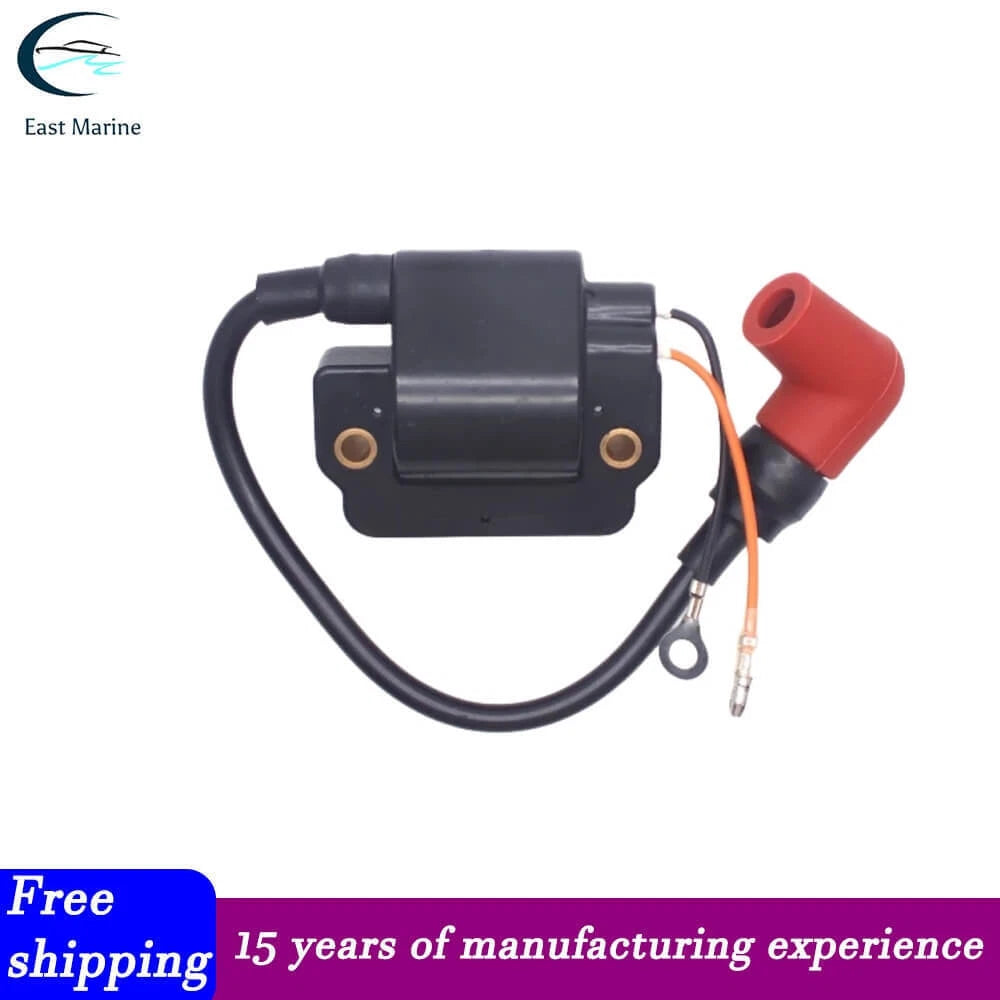 Ignition Coil for Yamaha 115 130 150 175 200 225 HP (2-Stroke) 6E5-85570-11-00