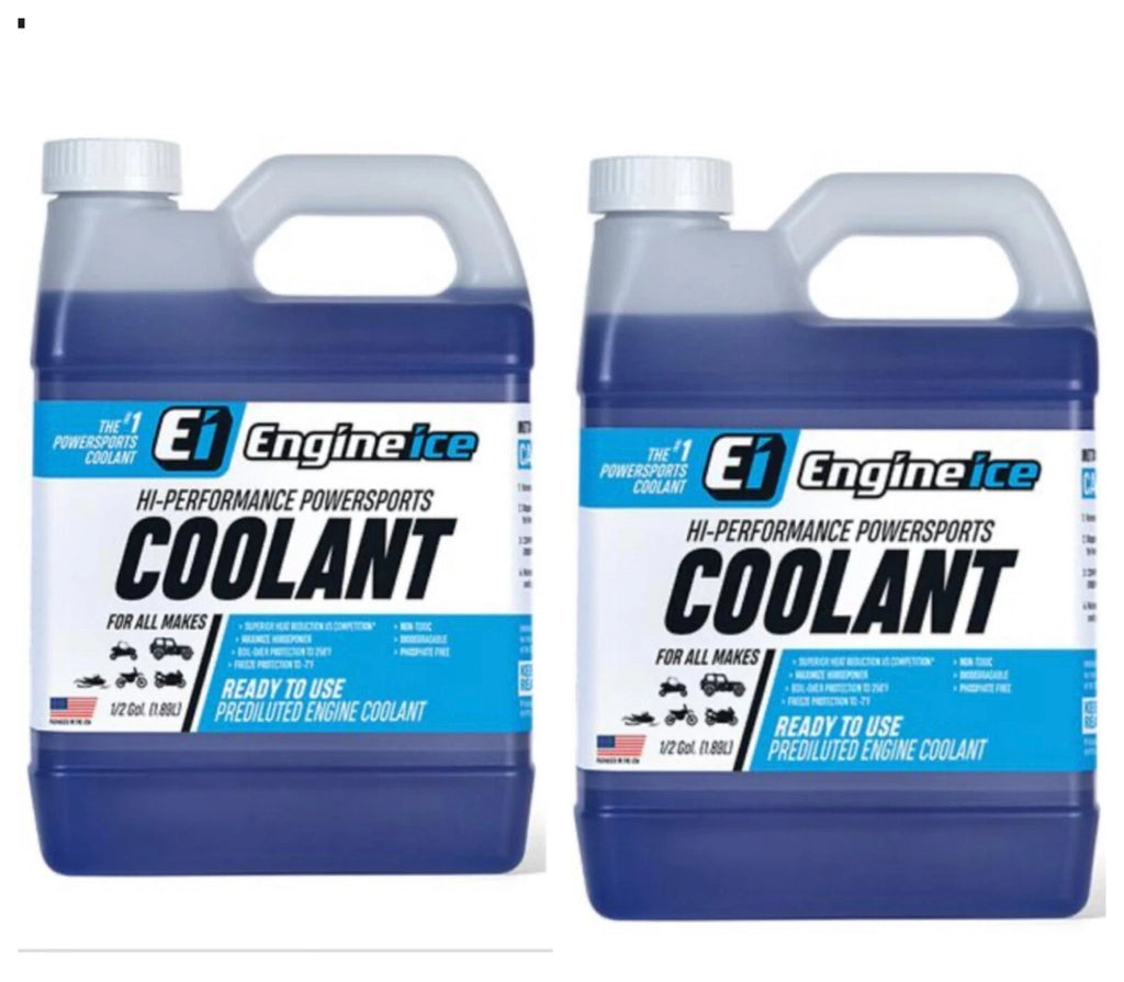Engine Ice High Performance Coolant for All Vehicles (2) Half-Gallon Bottles