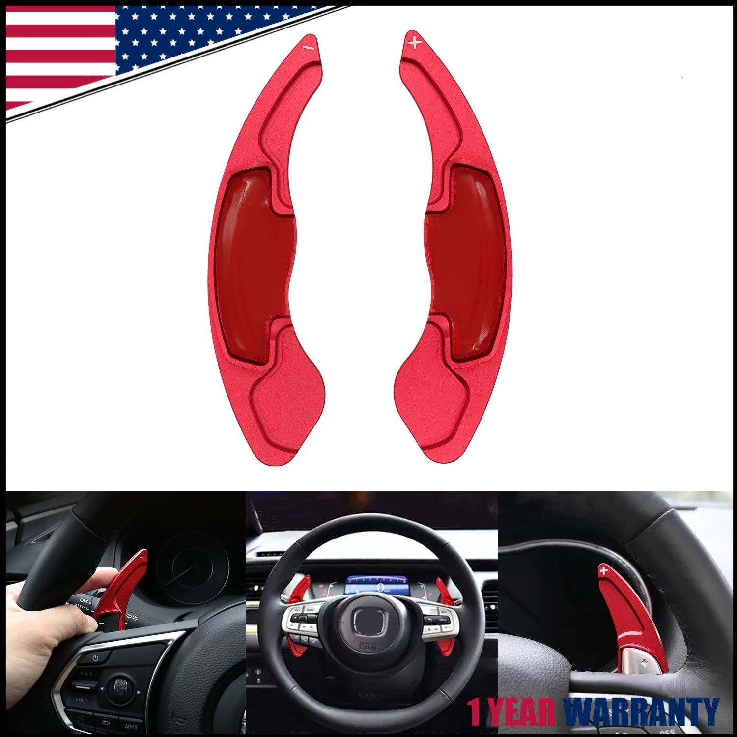 Steering Wheel Paddle Shifter Extension for Honda Accord Civic CR-V (2013–2021)