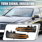 1 Pair LED Wing Mirror Indicator Repeater Light A2129067501 for Mercedes W176 (2013–2018)
