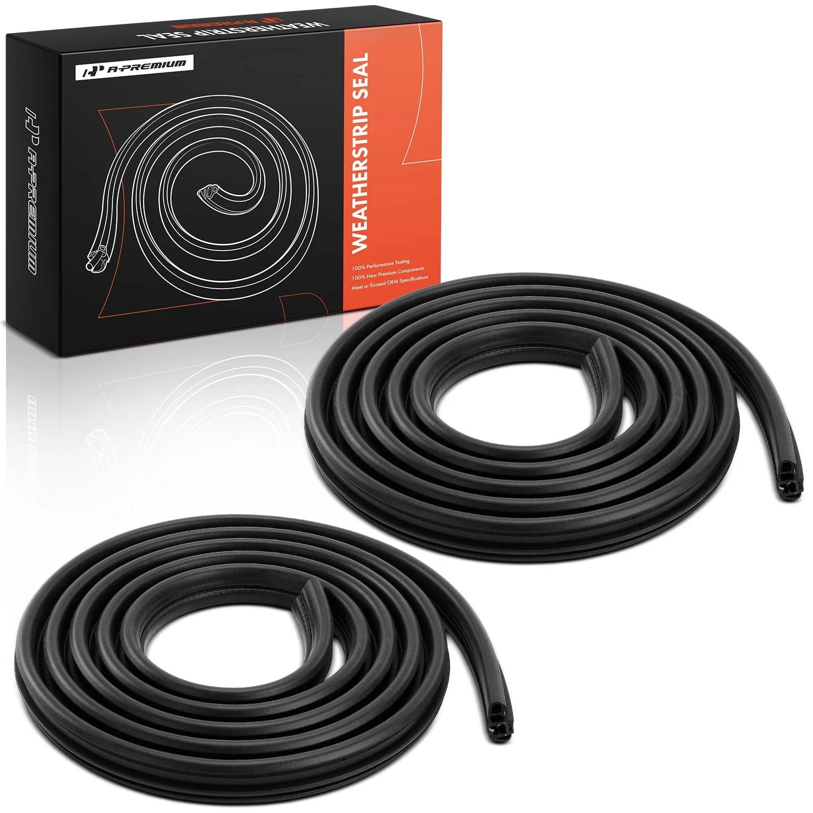 2X Weatherstrip Seal for Chevy TrailBlazer (2002–2009)