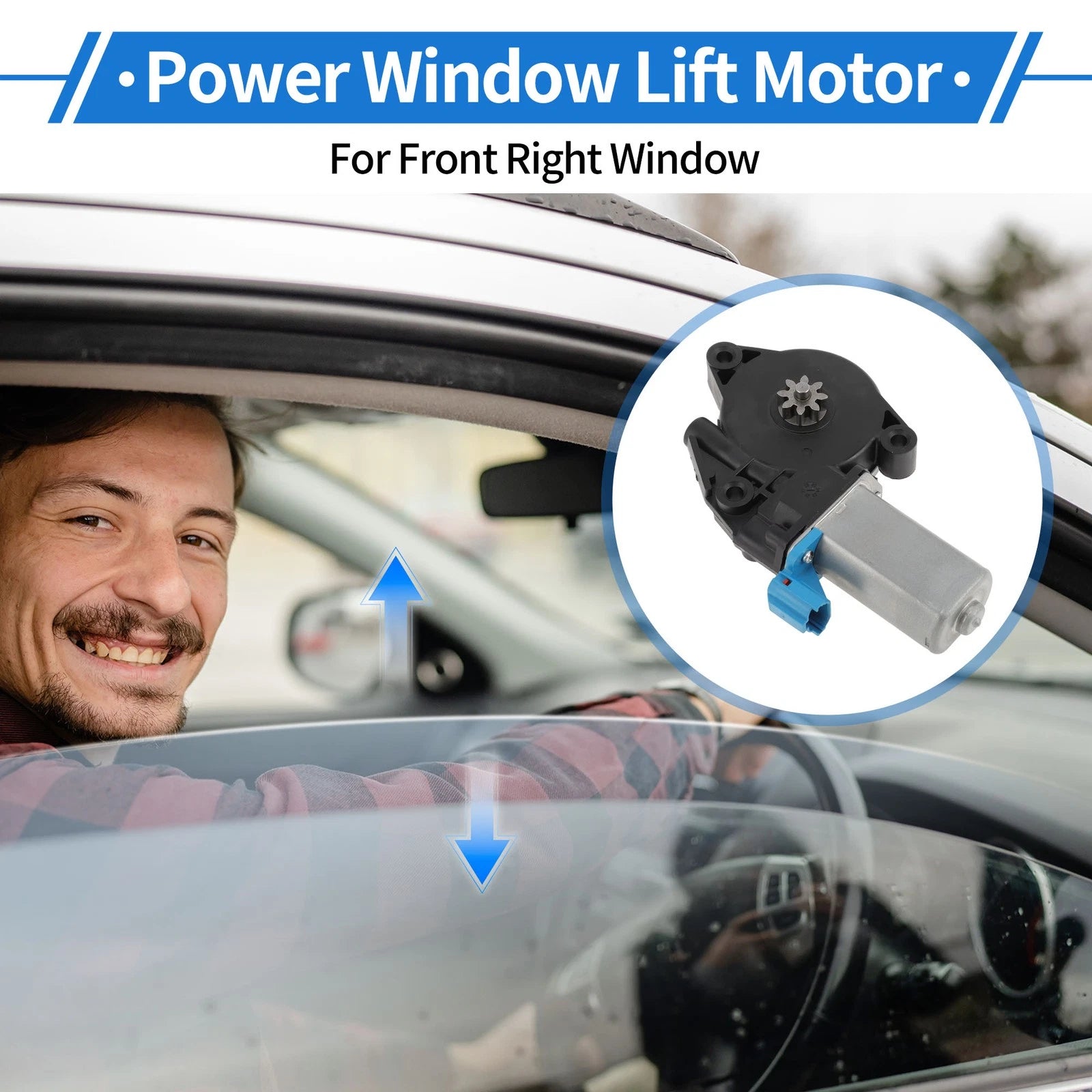 Power Window Regulator Lift Motor 824602E000 for Hyundai Tucson (2005–2009)