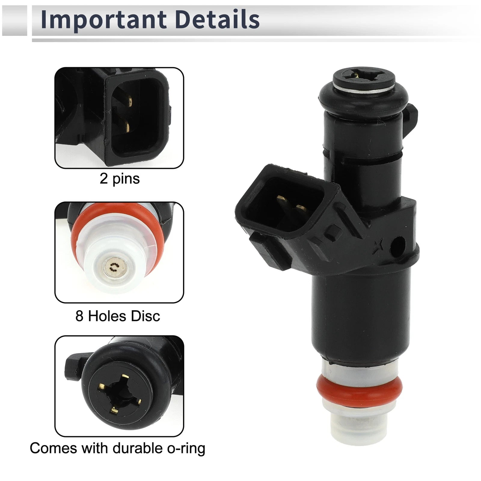 Fuel Injector No. 16450-RNV-M01 for Honda Civic, CR-V 