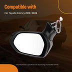 Side Mirror for Toyota Camry Hybrid (2018–2024) 8794006800 Power Black