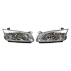 2X Crystal Halogen Headlights for Toyota Camry (1997–1999)