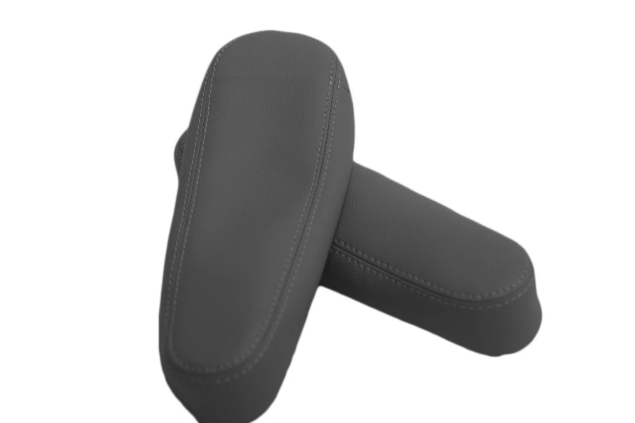 Leather Synthetic Front Seat Armrest Cover for Honda Element (2005–2011) Gray