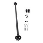 2000 lbs Trailer Axle for Boat RV Utility 4 Lug (44"~72" Hub Face)
