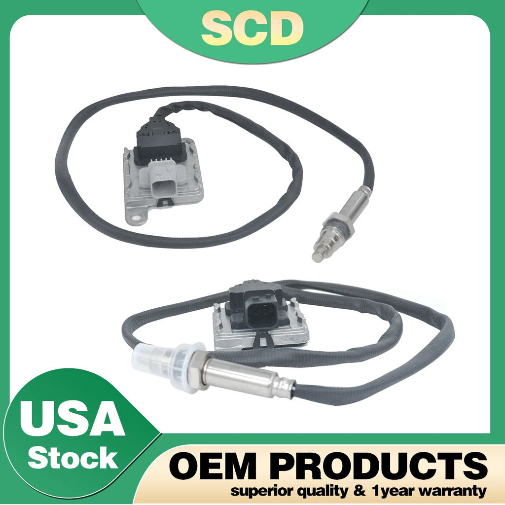 2X Inlet & Outlet Nitrogen Oxide Sensor for Cummins ISX (2007–2018) 5WK96740B 5WK96741B