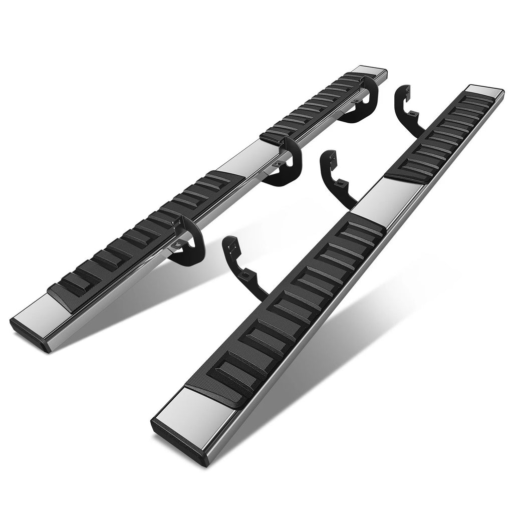 Set of 2 Side Step Bars for 2019–2025 Silverado Sierra 1500 2500 3500HD Crew Cab