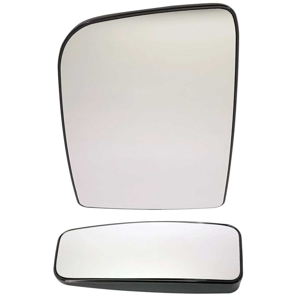 Set of 2 Driver Left Side Mirror Glasses for Mercedes Van