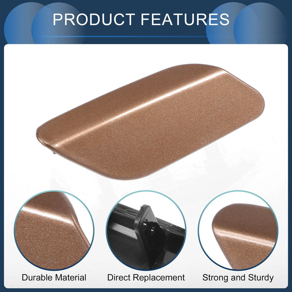 Front Right Washer Nozzle Cover Cap for Volkswagen Jetta A6 (2011–2014) Brown