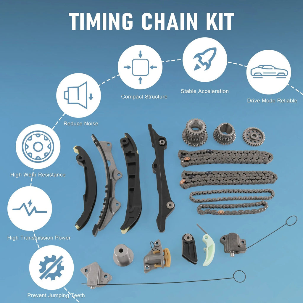Timing Chain Kit for Chrysler Dodge Jeep Volkswagen Routan (2011–2015)