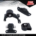 Set of 4 Engine Motor & Trans Mounts for Chrysler 200 (2011–2014)