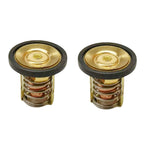 2pcs Thermostat for Mercury 200-250 Hp (130°F, 8M0057307, 885599003, 18-3535)