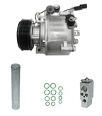 AC Compressor Kit Replacement for Mitsubishi Lancer 2.0L 2.4L (2012–2013)