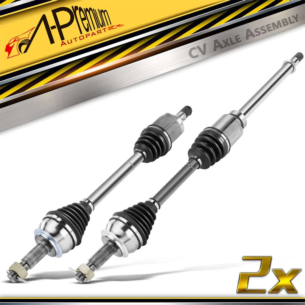 2X Front CV Axle Assembly for Nissan Rogue (2017–2020) FWD L4 2.5L