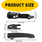 LH Exterior Door Handle and Bracket for Ford Focus (2008–2011)