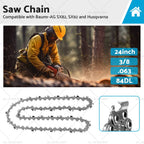Tungsten Carbide Semi Chisel Saw Chain for Husqvarna (84DL 3/8 063)