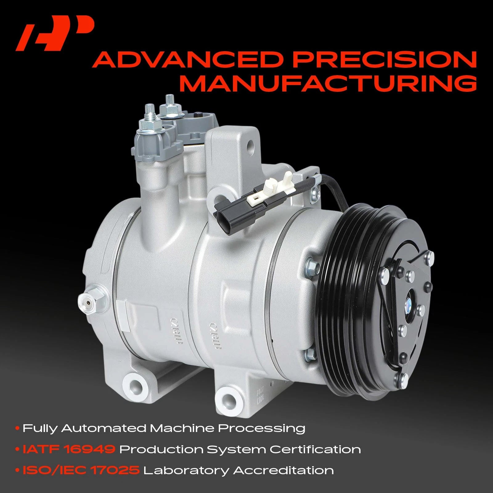 A/C Compressor with Clutch for Ford F-150 (2015-2016)