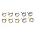80pcs 6-15mm Spring Band Fuel Vacuum Hose Pipe Clamps