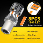 2X AUXITO LED Turn Signal Light for [Make Model]