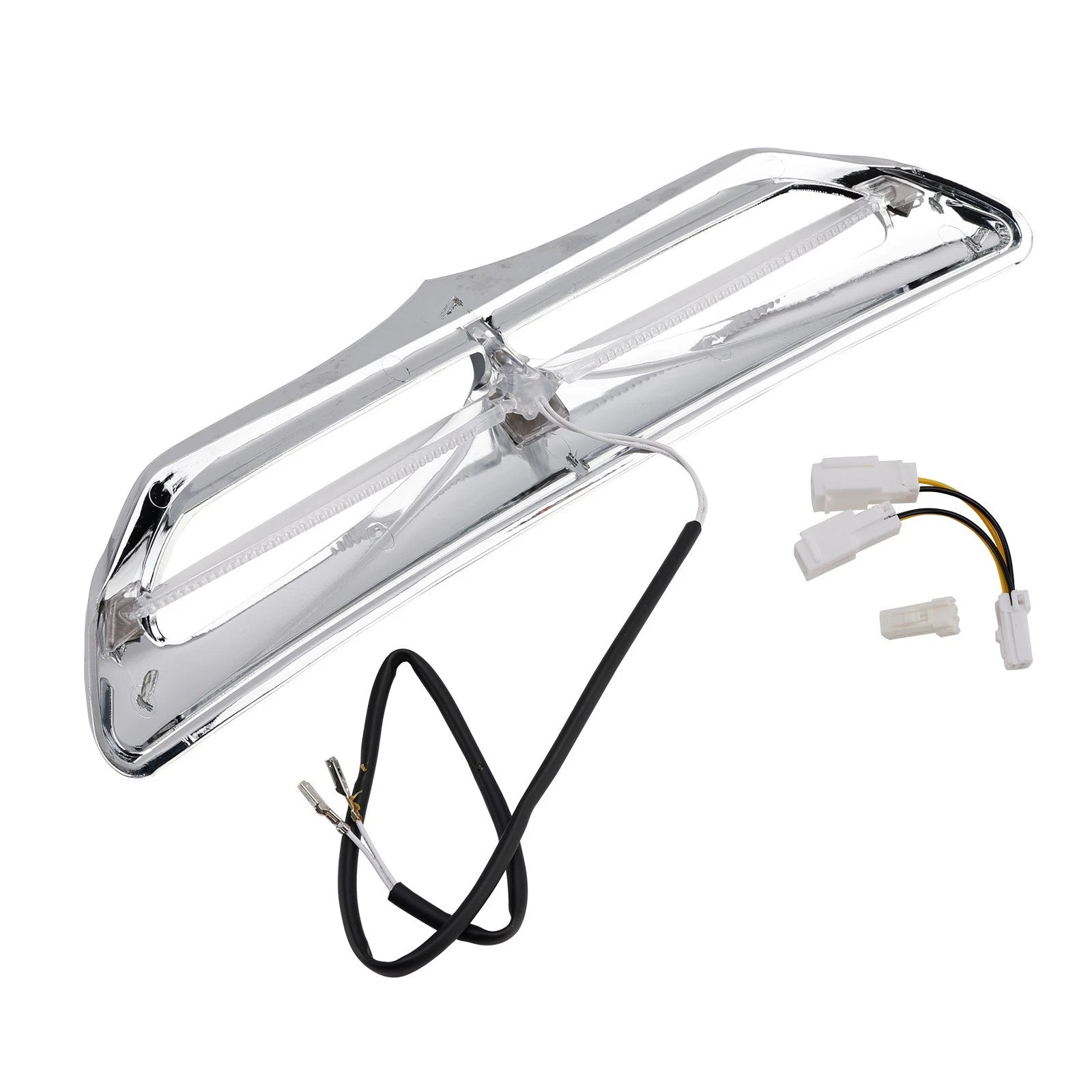 LED Lighted Fairing Vent Trim for Electra Street Glide FLHTCU (2014–2022) Chrome