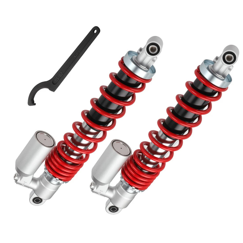 2 Pcs Front Air Shocks & Adjustable Tool for Suzuki Quadsport Z400 (2003–2014)