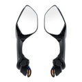 LED Turn Signal Rear View Mirrors for Kawasaki Ninja ZX10R (2016–2025)