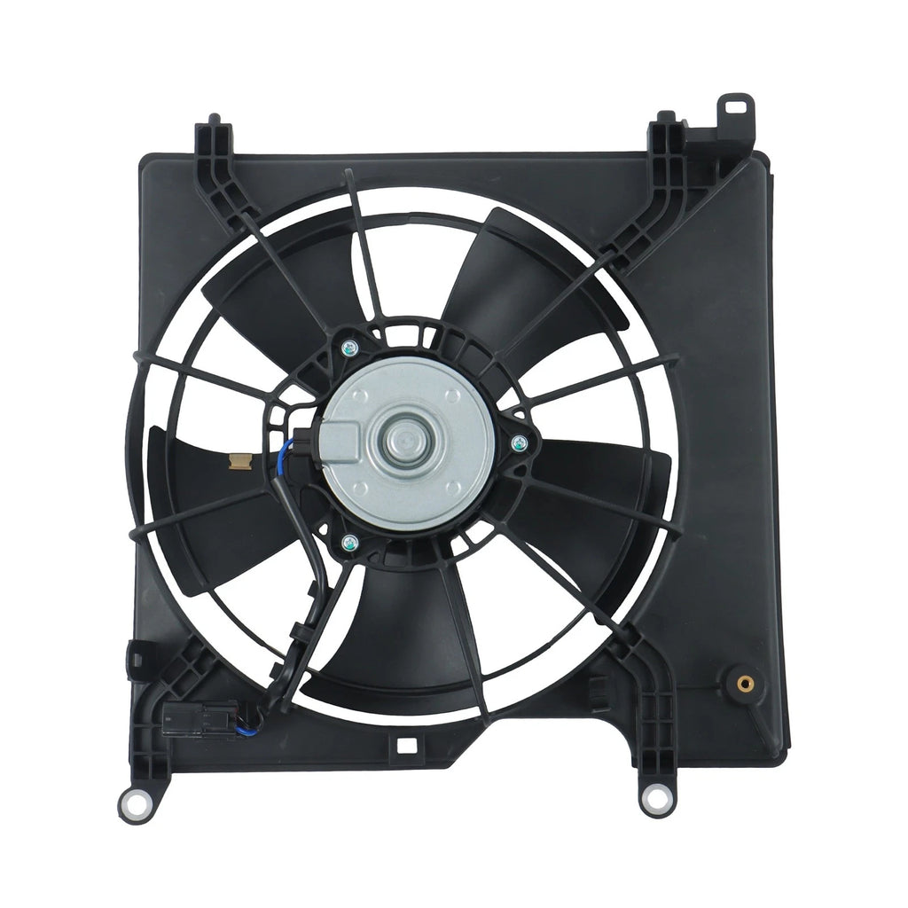 2Pcs A/C Condenser & Cooling Fan Assembly for Acura ILX (2016-2021)