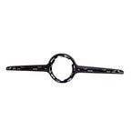 Replacement Black Painted ABS Plastic Front Center Grille Molding for Toyota