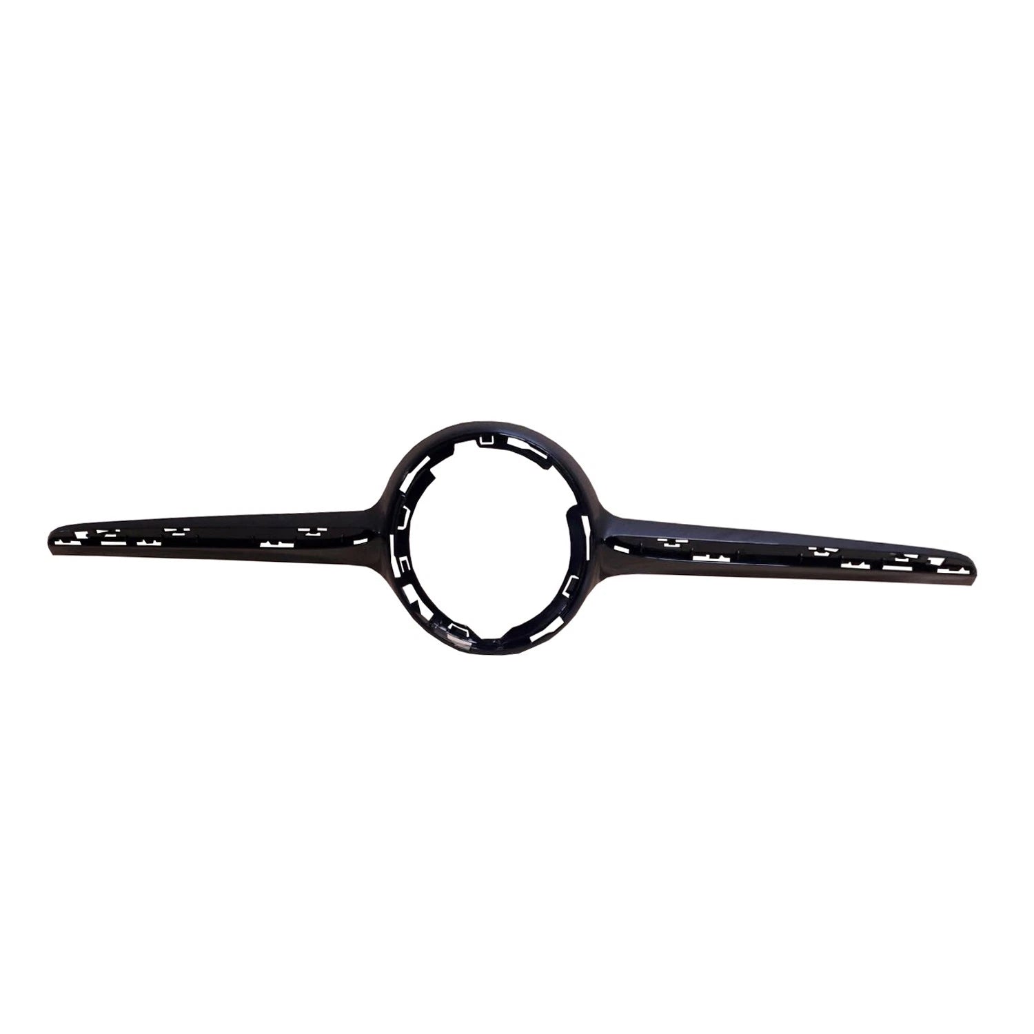 Replacement Black Painted ABS Plastic Front Center Grille Molding for Toyota