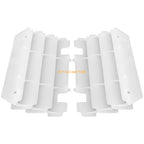2 Radiator Louvers Guards White for Kawasaki KX125 KX250 (1997–2004) 14037-1310-RZ
