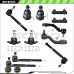 Front Upper Tie Rod End Ball Joint for Chevrolet C3500 GMC C3500 (1993–2000)