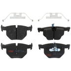 Set of 4 Disc Brake Pads for BMW 335i (2007–2013)