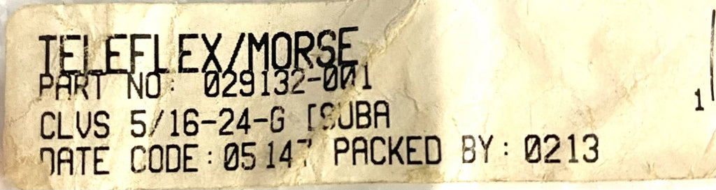 Clevis Assembly for Teleflex Morse 60 Series (029132-001) 5/16"-24