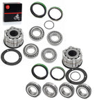 2X Front Wheel Hub Clutch Bearing Seals Kit for Polaris Scrambler 400 500 (1999–2003)