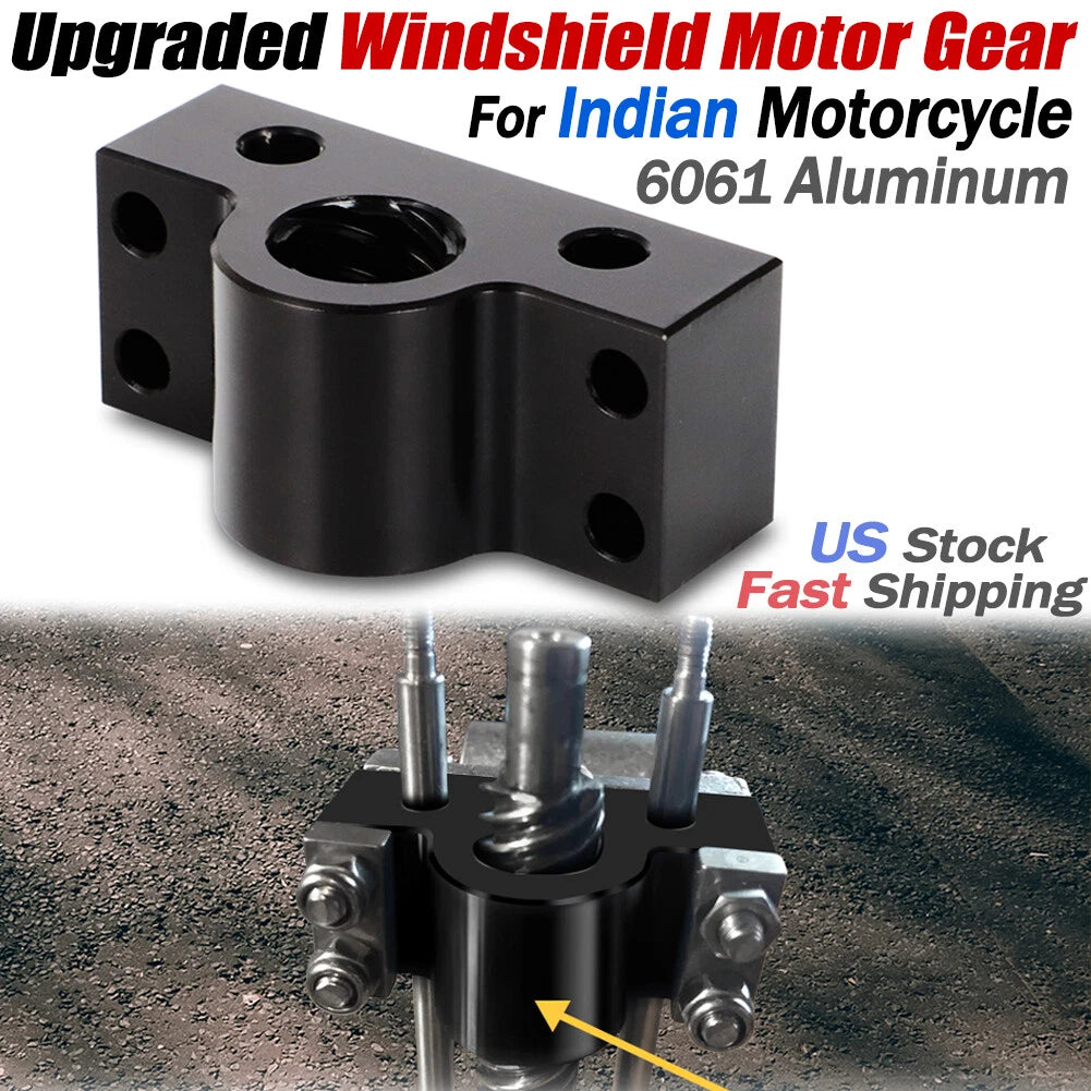 Aluminum Windshield Motor Gear for Indian Challenger Roadmaster Chieftain (2018–2022)