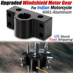 Aluminum Windshield Motor Gear for Indian Challenger Roadmaster Chieftain (2018–2022)