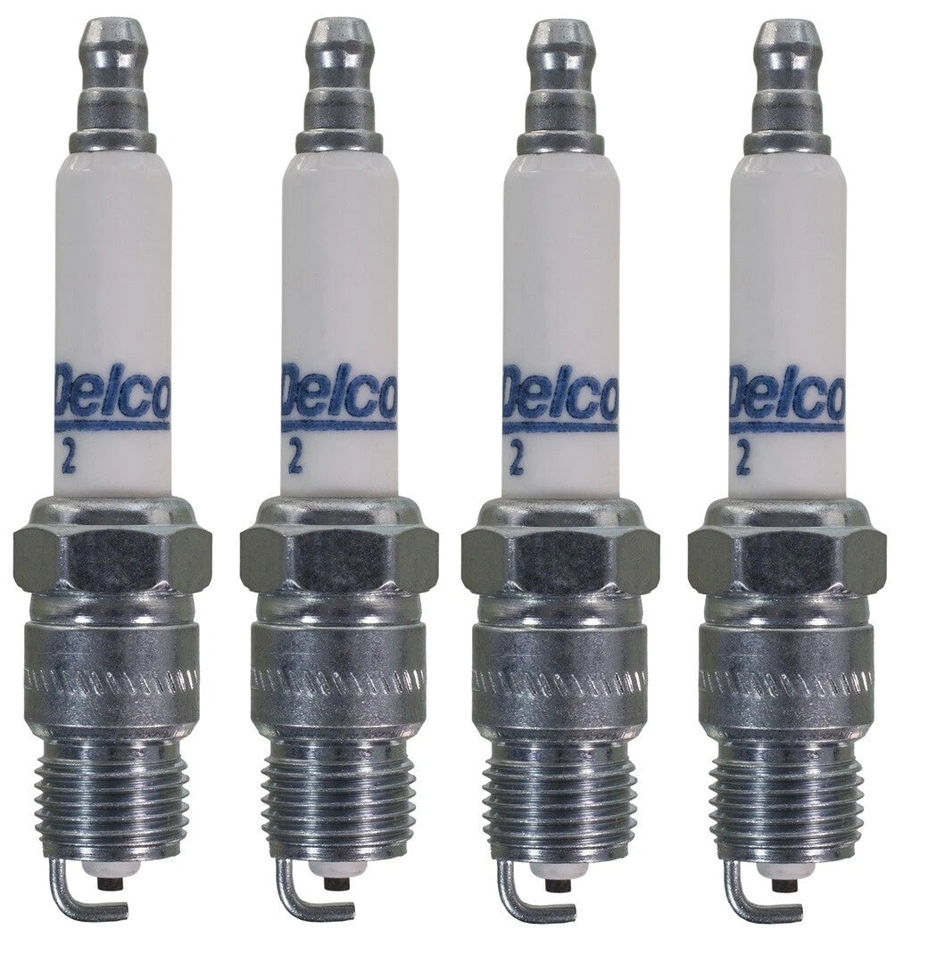 Set of 4 Spark Plugs for Pontiac Astre, Chevrolet Monza, Buick Skylark (L4)