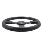 14" Aluminum Racing Steering Wheel with Quick Release Hub Adapter