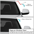 Smoke Tint Window Visor for Honda Pilot (2003–2008)