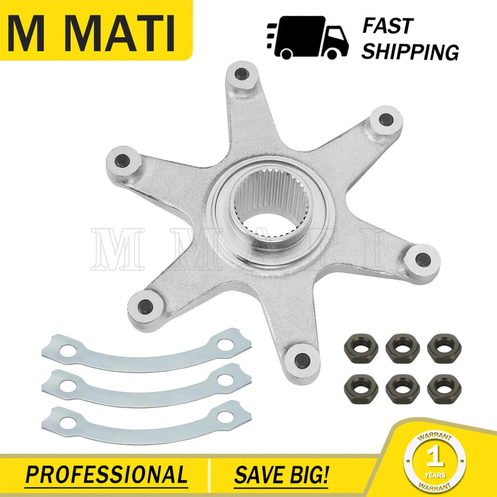 Rear Wheel Sprocket Axle Collar w/Bolts Washers for Yamaha Raptor 660R (2001–2005)